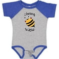 thumbnail image 3 of Inktastic I Belong to Jesus Boys or Girls Baby Bodysuit, 3 of 5