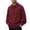 04# Red, variant on Men's Long Sleeve Button down Shirt Loose Fit Oversized Toggle Modern Minimalist Blouse Casual Cotton Linen Streetwear Top M-5XL