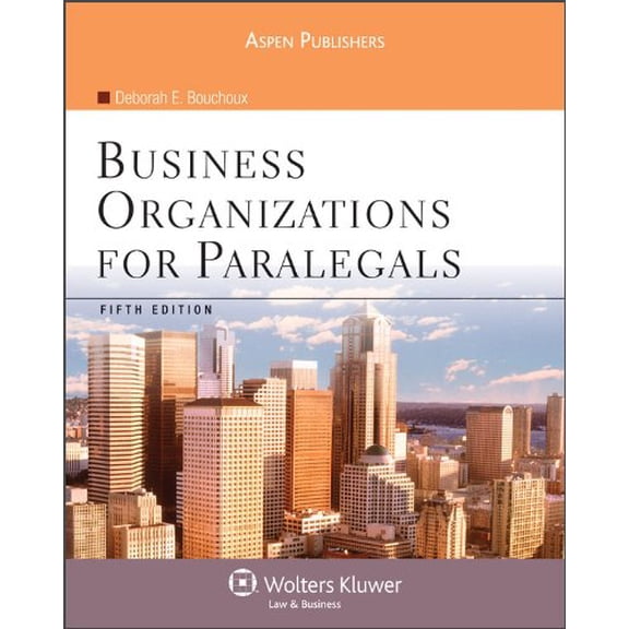 Pre-Owned Business Organizations for Paralegals (Paperback) 0735576289 9780735576285