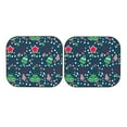 thumbnail image 7 of Kll Christmas Windshield Sun Shade 2-Piece Foldable Car Front Window Sunshade For Most Sedans Suv Truck- Large, 7 of 7