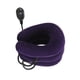 thumbnail image 4 of Almohada inflable de cuello de 3 capas para viajes en coche, para mujeres y hombres. Violeta, 4 of 9
