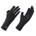 thumbnail image 3 of Guantes de protección solar Cola para mujer conducción golf deportes al aire libre playa Negro, 3 of 8