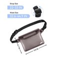 thumbnail image 4 of Paquete de 2 bolsas impermeables HEETA con correa de cintura ajustable, 4 of 6