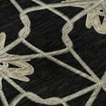 thumbnail image 2 of Dalyn Rugs Premium Machine Washable Mayfield AMF958 Black 1'8" x 2'6" Rug, 2 of 6
