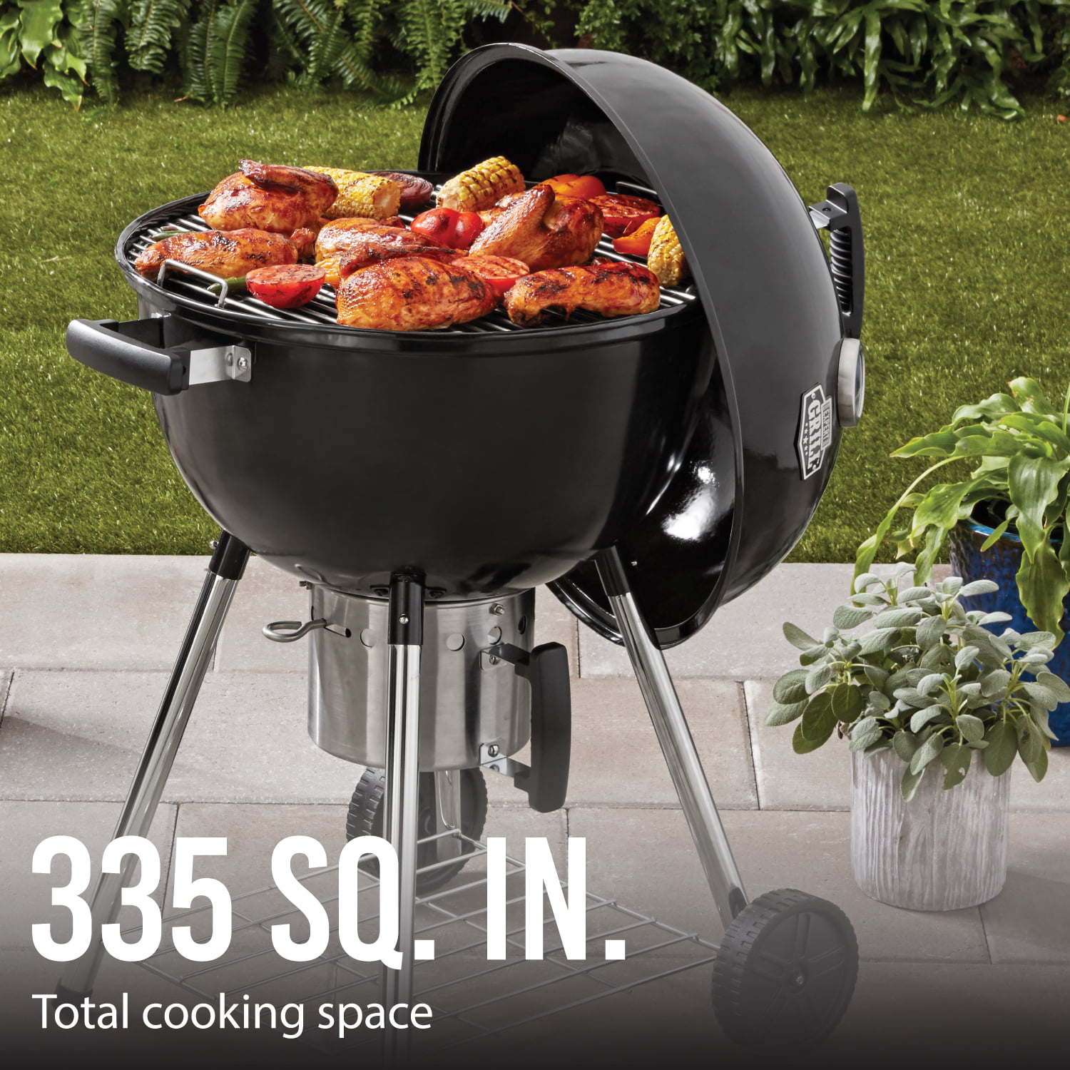 Expert Grill 22” Superior Kettle Charcoal Grill