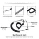 thumbnail image 4 of Wosthever Tabla de surf Correa Elástica Surf Stand Up Tobillo Paddle Board Fijación Pierna Cuerda Equipo para Kayak Rafting Deportes acuáticos, 4 of 6