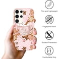 thumbnail image 6 of 2 Packs Christmas Print Phone Case for Samsung Galaxy S23+ 5G 6.6", with Aesthetics Pattern Design Soft TPU Silicone Xmas Cases, Shockproof Bumper Protector Camera Girls Women Cover, Gift A, 6 of 6