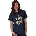 thumbnail image 4 of US Navy Mom Military Support Ribbon Women's Graphic T Shirt Tees Brisco Brands S, 4 of 6