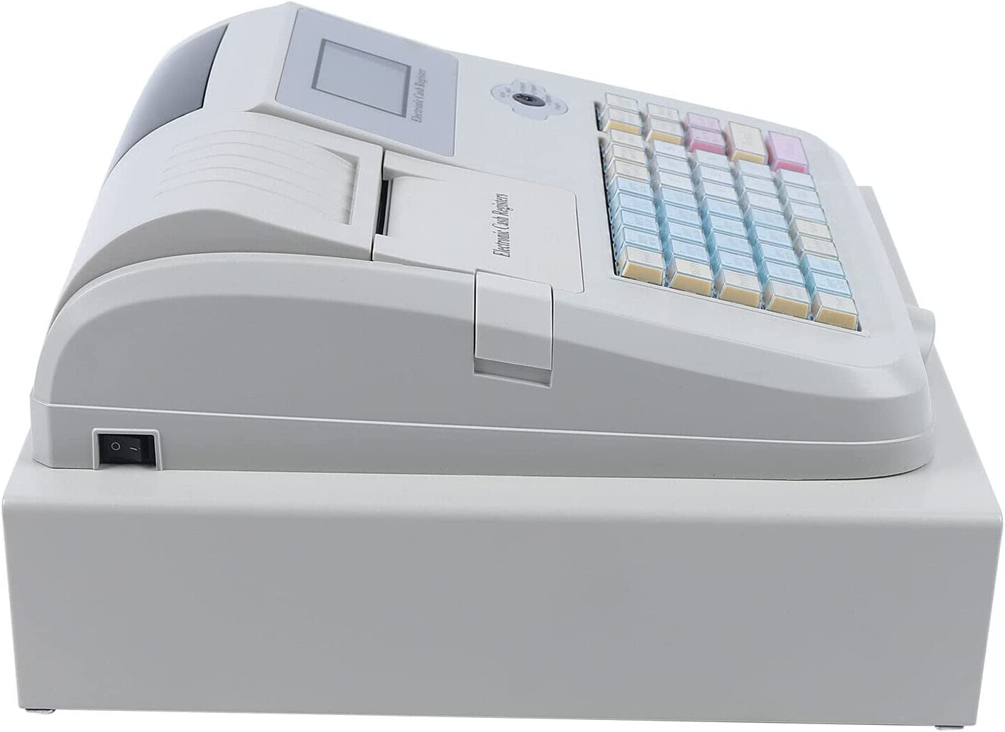 Programmable Electronic Cash Register with Drawer, 48 Keys