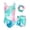 Multicolor, variant on Gymnastics Leotards For Girls Sparkle Hollow Back Sleeveless Gymnastics Outfits With Shorts And Hair Scrunchie For Dance Ballet