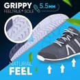 thumbnail image 6 of Xero Shoes HFS - Women's Lightweight Barefoot-Inspired Minimalist Road Running Fitness Shoe. Zero Drop Sneaker Steel Gray, 6 of 9