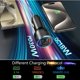 thumbnail image 2 of Cargador de coche Bangfun 65W 4 puertos USB-C y USB-A QC+PD 3.0 negro, 2 of 7