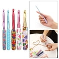 thumbnail image 5 of 5pcs Aluminum Crochet Hooks Knitting Stitch Sewing Tool Handle Women Girls Knitting Sewing Tools Supplies, 5 of 9