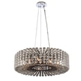 thumbnail image 2 of Kalco 031451-Fr000 Anello 26" Wide Drum Chandelier - Chrome, 2 of 2
