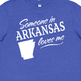 thumbnail image 4 of Inktastic Someone in Arkansas Loves Me Youth T-Shirt, 4 of 5