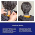 thumbnail image 2 of 5rolls Barber Neck Strip Salon Collar Disposable Paper Hairdressing Hair Cutting, 2 of 5
