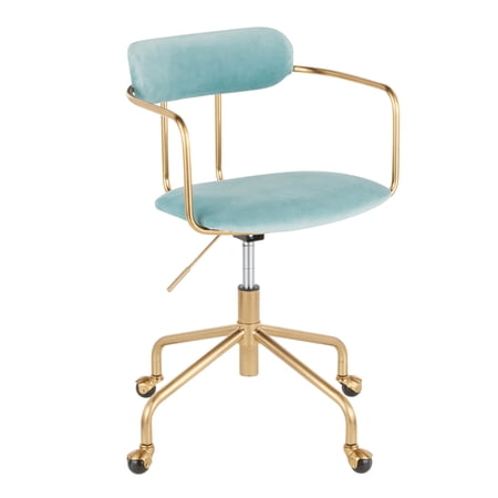 contemporary office chair in gold product