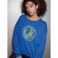 thumbnail image 2 of The First Word In Entertainment Sweatshirt Women -T-Line Designs, Female Large, 2 of 4