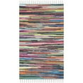 thumbnail image 1 of Safavieh Rag 2' X 3' Hand Woven Cotton Rug in Gray, 1 of 2
