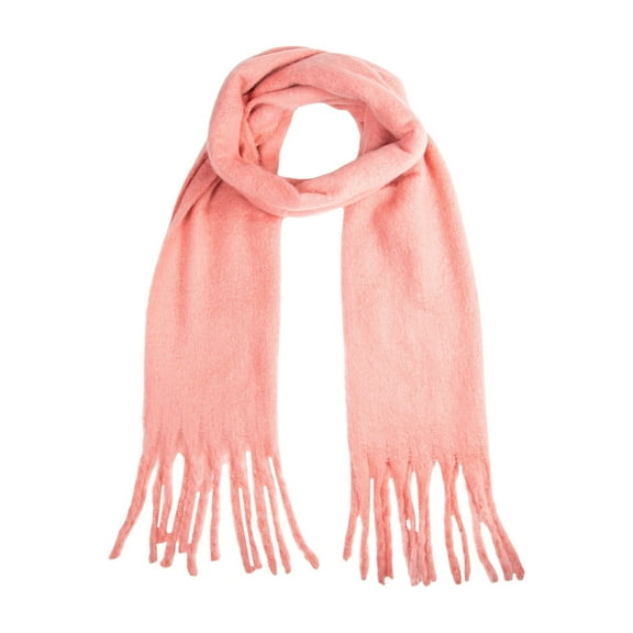 UJNDER Fashionable Outdoor Winter Scarf for Versatile Style and Warmth Winter Scarf for Women Pink