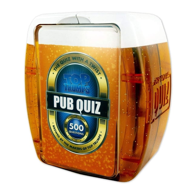 Juego de preguntas Top Trumps Pub Quiz para adultos o más jugadores