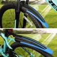 thumbnail image 4 of Mudguard - For 51-69 cm Wheels - Bicycle Mudguards - Bicycle Mudguard Set - MTB Front Mudguard - Rear Mudguard & Front Mudguard - Rear Mudguards - Mountain Bike Mudguard - For Full Suspension and, 4 of 6