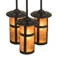 thumbnail image 4 of Meyda Tiffany 192830 3 Light 14" Wide Multi Light Pendant - Brown, 4 of 7
