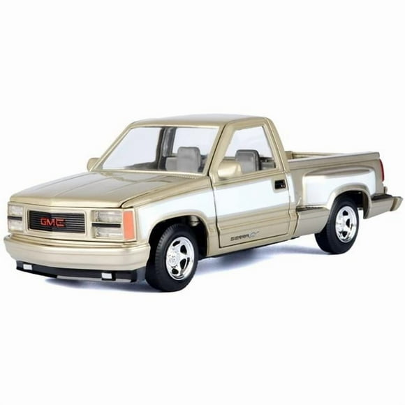 1992 GMC Sierra GT Pickup Truck Gold Metallic with White Sides "American Classics" Series 1/24 Diecast Model Car by Motormax
