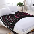 thumbnail image 2 of LHSHID Throws Blankets to My Mom Sofa Flannel Blanket Mother Gifts Birthday Gifts for Mom Blanket with Loving Mother Mom Gift Blankets from Daughter Son 30x40in, 2 of 6