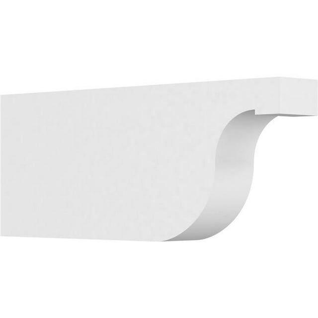 Ekena Millwork RFTP03X08X20DEL 8 x 3 x 20 in. Standard Del Monte Architectural Grade PVC Rafter Tail