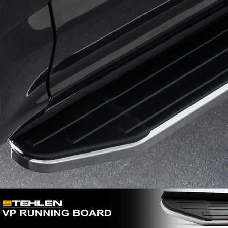 Stehlen 714937190917 6 Vp Series Aluminum Running Boards Black Stehlen 714937190917 6 Vp Series Aluminum Running Boards Black With Chrome Trim For 2017 Ford Explorer