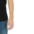 thumbnail image 3 of Canvas Mens Triblend Crew Neck Plain Short Sleeve T-Shirt, 3 of 4