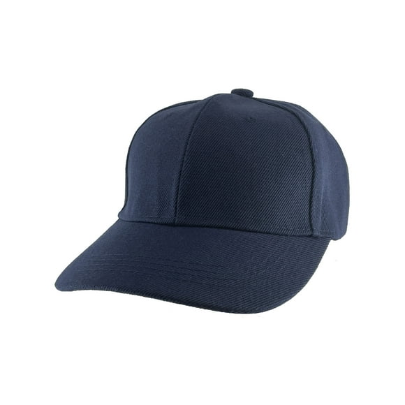 TopHeadwear Chapeau de Baseball Blanc pour Enfants Bleu Marine