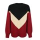 thumbnail image 5 of Suéteres Para Mujer Otoño Invierno Suéter de Punto de Moda Manga Larga Costura Cuello Redondo Pulóver Tops Blusa Odeerbi  ODB175430, 5 of 8