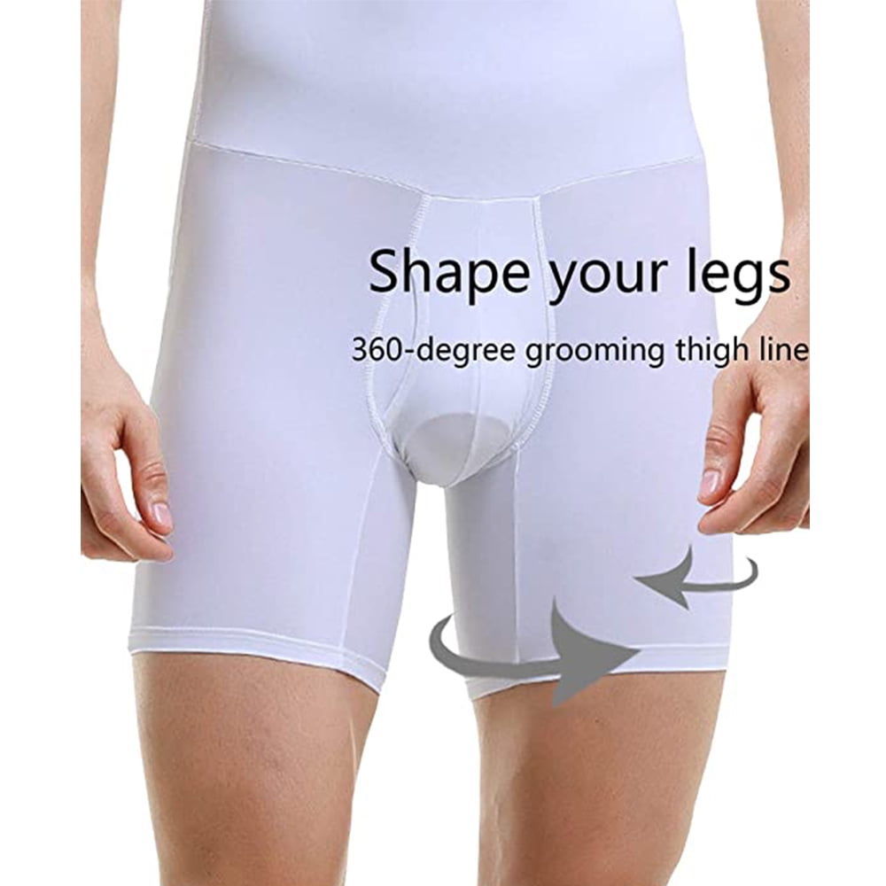 Buy TELEWEE Men Tummy Control Shorts High Waist Underwear Slimming