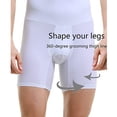thumbnail image 4 of Men's Tummy Control Shapewear Shorts High Waist Slimming Anti-Curling Underwear Body Shaper Seamless Boxer Brief, 4 of 6