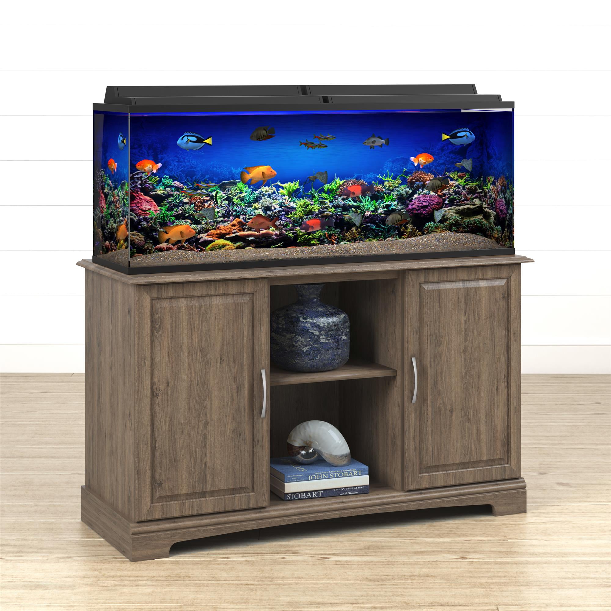 Harbor 50 75 Gallon Aquarium Stand Multiple Colors Walmart Com
