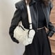 thumbnail image 5 of Bolso Bandolera Kuymtek Con Bordado Diamantes para Mujer Monedero Hobo Blanco, 5 of 9