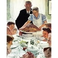 thumbnail image 3 of Marmont Hill "Freedom From Want" by Norman Rockwell Painting Print on Canvas, 3 of 5