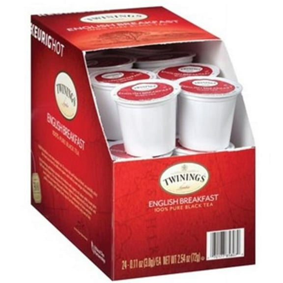 Twinings English Breakfast Black Tea K-Cup - Pack of 24