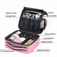 thumbnail image 4 of Neceser cosmético HUOGUO Estuche organizador de maquillaje portátil, 4 of 5