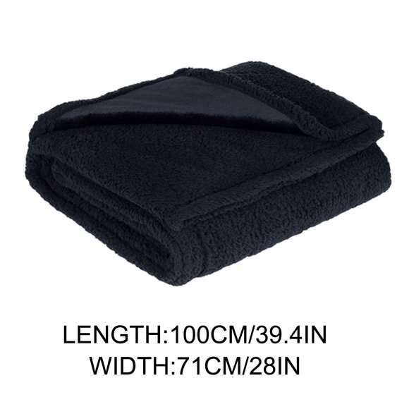 Flannel Blanket - Soft Thermal Insulation Throw, Lightweight Double-Sided Microfiber Blanket for Home & Travel, Easy Care Machine Washable