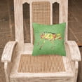 thumbnail image 2 of Carolines Treasures 8848PW1818 Grasshopper on Avacado   Canvas Fabric Decorative Pillow 18H x18W multicolor, 2 of 2