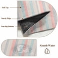 thumbnail image 6 of 5'x8' Area Rugs, Pink Blue Gray Indoor Outdoor Area Rug for Living Room Bedroom, Beige Vintage Simple Abstract Stripes Washable Bathroom Rugs Kitchen Floor Carpet Mats Home Decor Aesthetic, 6 of 8