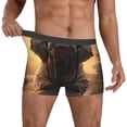thumbnail image 2 of Cauagu Lake Meditating Elephant Print Boxer Briefs for Men,Comfortable Breathable Men's Underwear Moisture Wicking Underpants -XX-Large, 2 of 8