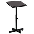 thumbnail image 2 of Flash Furniture Adjustable Height Metal Lectern in Mahogany, 2 of 12