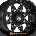 thumbnail image 4 of 22x14 Dropstars 655BM Gloss Black Wheel 5x5/5x5.5 (-76mm), 4 of 5