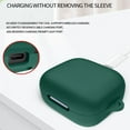 thumbnail image 4 of Fashion  Shockproof Washable Silicone Anti-Fall Earphone Case Charging Box Sleeve Bluetooth Headphone Protective Case Wireless Earbuds Accessories DARK GREEN, 4 of 8