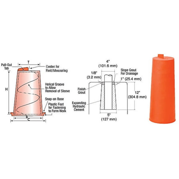 CRL 4012 Large Econ-O-Post Hole Form