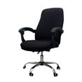 thumbnail image 1 of NETSENG Office Chair Covers with Armrest Covers Stretchable Desk Chair Covers Universal Rotating Chair Covers (Medium Size,Black), 1 of 3